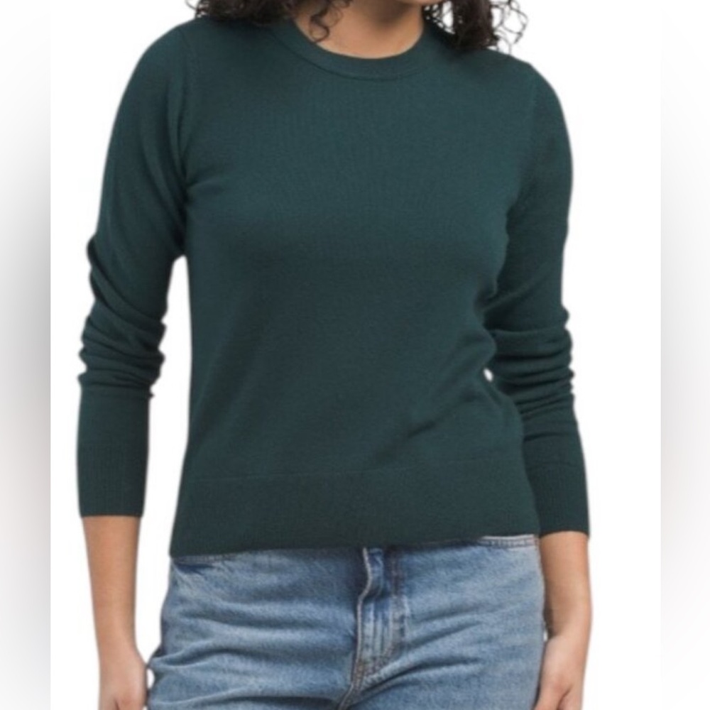 New Vince 100% Cashmere Crew Neck Sweater - M